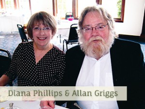 Your Hosts Diana Phillips and Allan Griggs